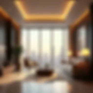 Luxury Living Inside the Da Vinci Tower Luxurious interior amenities of the Da Vinci Tower.