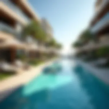 Luxurious Amenities of Blvd Heights Luxurious amenities at Blvd Heights including swimming pool and gym