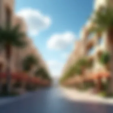 Street Life in Al Warqa A vibrant street scene in Al Warqa highlighting local amenities and lifestyle