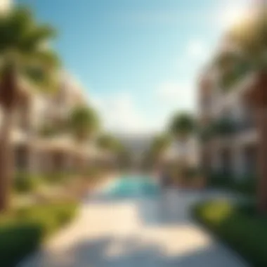 Dynamic Community Life at Olivia Residences Vibrant community atmosphere with recreational facilities at Olivia Residences