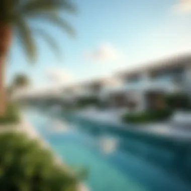 Luxury Villas at East Crescent Panoramic view of East Crescent showcasing luxury villas