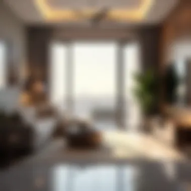 Stylish Apartment Interior Interior of a stylish apartment showcasing rental features
